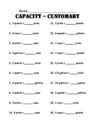 The Death Of Capacity Conversion Chart Punctilious Customary