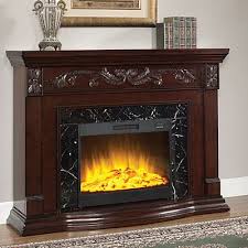 Cherry Finish Grand Electric Fireplace