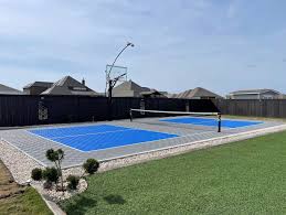 indoor or outdoor pickleball court