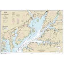 Home Page Navigational Charts Noaa Charts Atlantic Coast Noaa Chart 12274 Head Of Chesapeake Bay