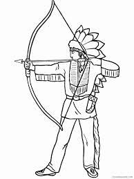Coloring pages for thanksgiving theme. Native American Boy Coloring Pages For Boys Printable 2020 0695 Coloring4free Coloring4free Com