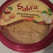 calories in sabra roasted garlic hummus