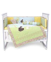 babyhug crib bedding set farm theme