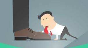 37% dos funcionários de uma empresa são “lambe-botas”, de acordo com um  estudo