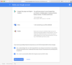 A list of devices connected to your google account will be displayed on the new page. How To Delete Your Google Account