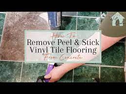 how to remove l and stick vinyl tile