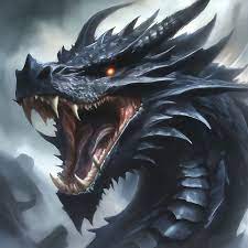 Черный дракон: символ страха, мощи и магической защиты» — создано в  Шедевруме