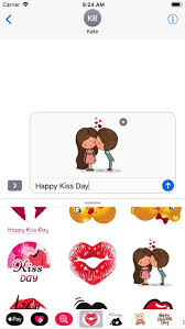 kiss day animated valentines by asif mohd