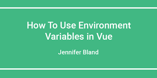 environment variables in vue js