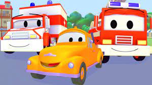 Xe Cứu Thương, Xe Cứu Hỏa Và Tom - Chiếc xe tải kéo | Phim hoạt hình chủ đề  xe hơi và xe tải xây dự - YouTube