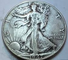1947 Walking Liberty Half Dollar Coin Value Prices Photos