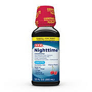 H E B Night Time Cold And Flu Multi Symptom Relief Cherry Flavor Shop Cough Cold Flu At H E B