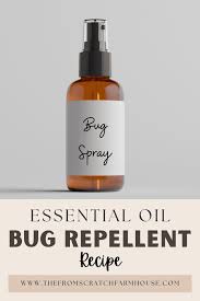 homemade essential oil bug spray