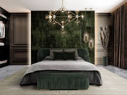 Elegant Bedroom Design In Velvet Home