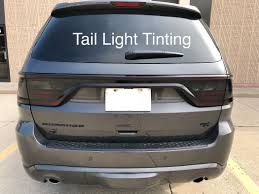 Tail Light Tinting