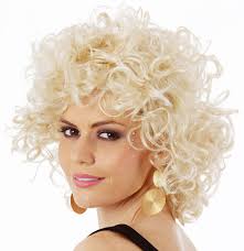 bad sandy grease wig womens 1950s