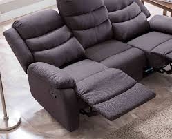 3 seater recliner sofa cover charcoal