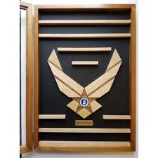 Air Force Coin Holder Wall Mounted