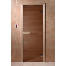 Sauna Door 1800x700 8mm 3 Loops