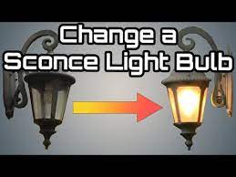 how to change outdoor light bulb