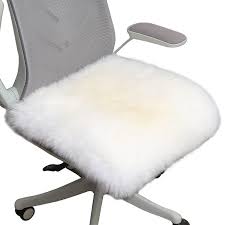 Llb Sheepskin Chair Cushion Non Slip