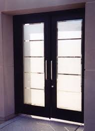 Etched Glass Window For Privacy