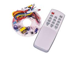 fan remote control with light