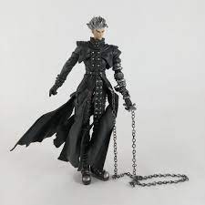 Vash The Stampede Action Figure Silver Hair Black Clothes McFarlane Toys |  eBay