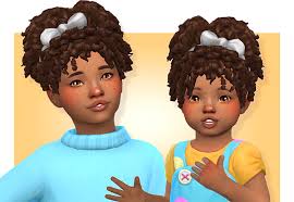 best sims 4 maxis match toddler hair cc