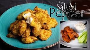 Dadurch, dass die hühnerschenkel vorher mariniert werden, . Air Fryer Chicken Nuggets In The Ninja Foodi The Salted Pepper