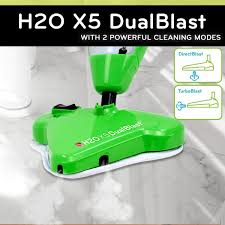 h2o x5 steam mop with dualblast head