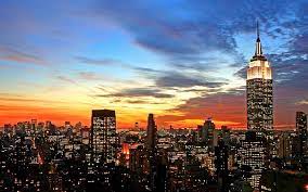 new york skyline city landscape hd