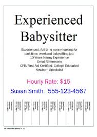 Babysitter Needed Flyer Babysitting Quotes For Flyers Quotesgram Diff
