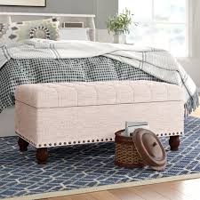 End of the bed storage benches are an excellent way to take care of both or seating and storage needs simultaneously. Three Posts Gourley Upholstered Flip Top Storage Bench Reviews Wayfair
