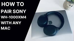 how to connect sony headphones to mac