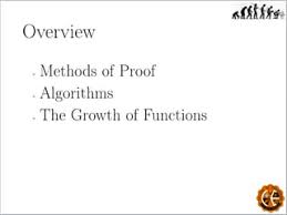 DISMATH Methods of Proof, Algorithms ...