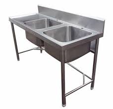 commercial kitchen sink size