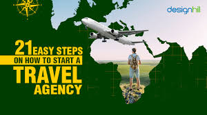 easy steps on how to start a travel agency