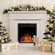 Electric Fireplace With Mantel For 2023