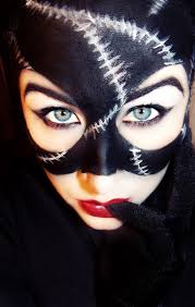 catwoman makeup portraits