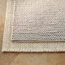 west elm chunky plaited wool rug