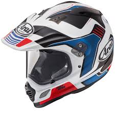 Arai Xd4 Vision Red White Dual Sport Adventure Helmet