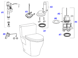 toto legato toilet replacement parts