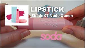 soda lipstick talkofthetown shade 07