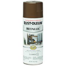 Stops Rust Metallic Spray Paint