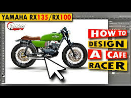 cafe racer yamaha rx 135 and rx 100
