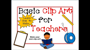 how to make basic clip art tutorial for
