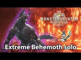 The extreme behemoth's appearance in monster hunter: Pin On Monster Hunter World Speedruns