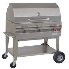 2 x 3 commercial propane bbq grill