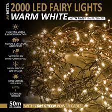 2000 Led Fairy String Lights 50m Indoor